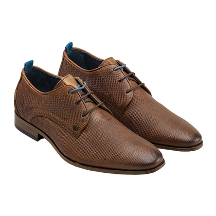 Heren schoen GREG WALL cognac
