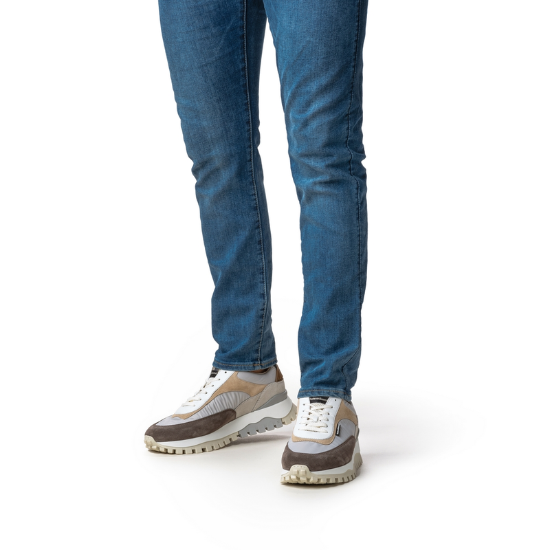Heren Schoenen SFM-10157-31-01 Floris van Bommel DONKER GRIJS