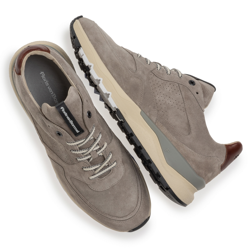 Heren Schoenen SFM-10231-34-01 Floris van Bommel DONKER GRIJS