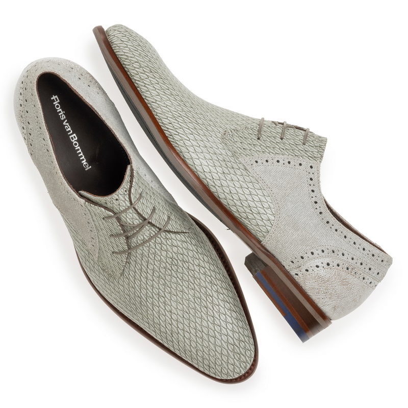 Heren Schoenen SFM-30361-32-03 Floris van Bommel DONKER GRIJS