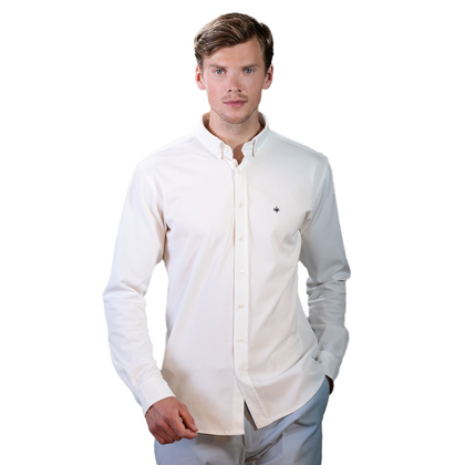 Heren Shirt Cahors White