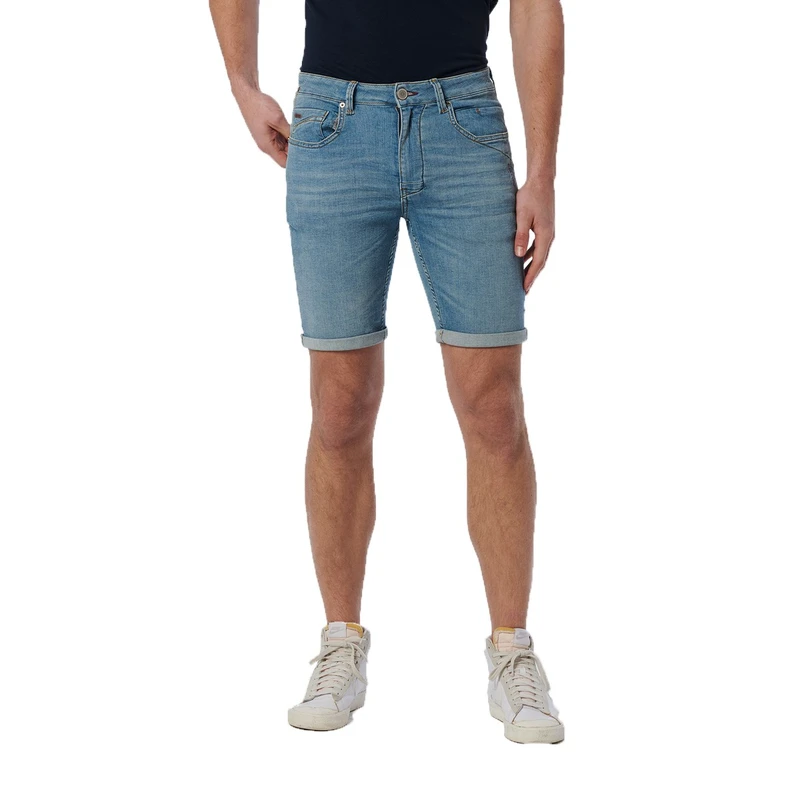 Heren Short 19819D57N2 No Excess BLEACHED BLUE DENIM