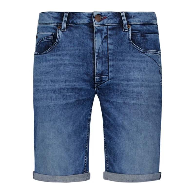 Heren Short 27819D59N No Excess MID BLUE DENIM