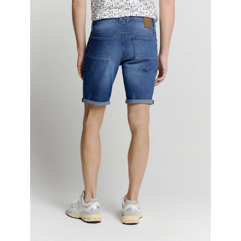 Heren Short 27819D59N No Excess MID BLUE DENIM