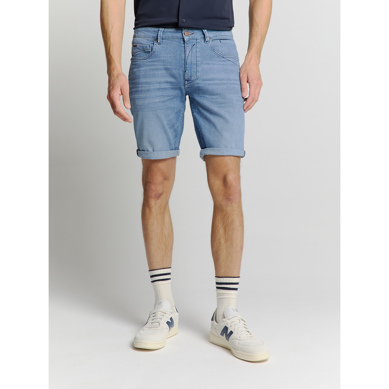Heren Short 27819D59N No Excess BLEACHED BLUE DENIM