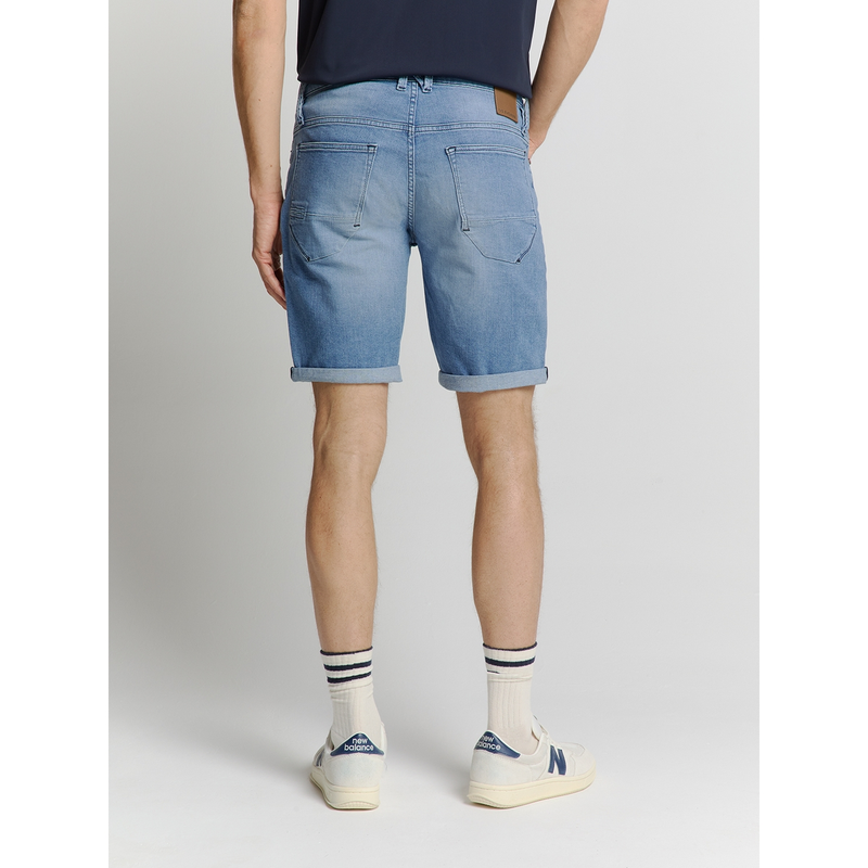 Heren Short 27819D59N No Excess BLEACHED BLUE DENIM