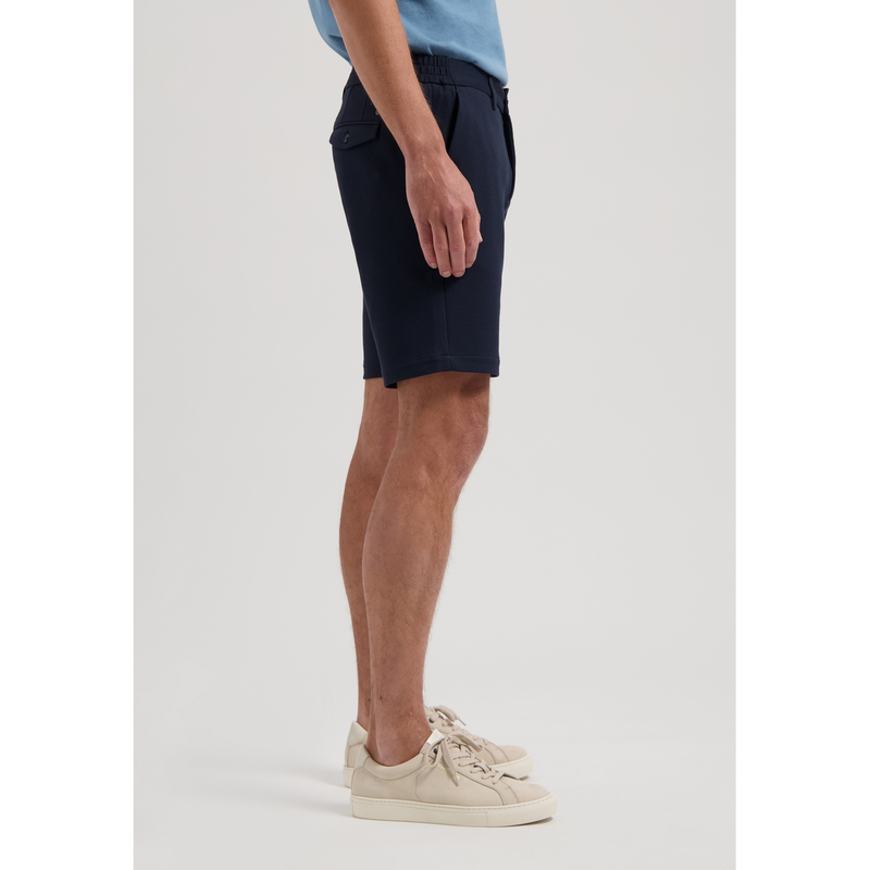 Heren Short 515490 Lancaster Pique Dstrezzed NAVY