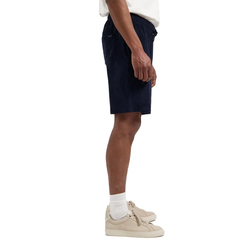 Heren Short 515514 Logan Towelling Dstrezzed NAVY