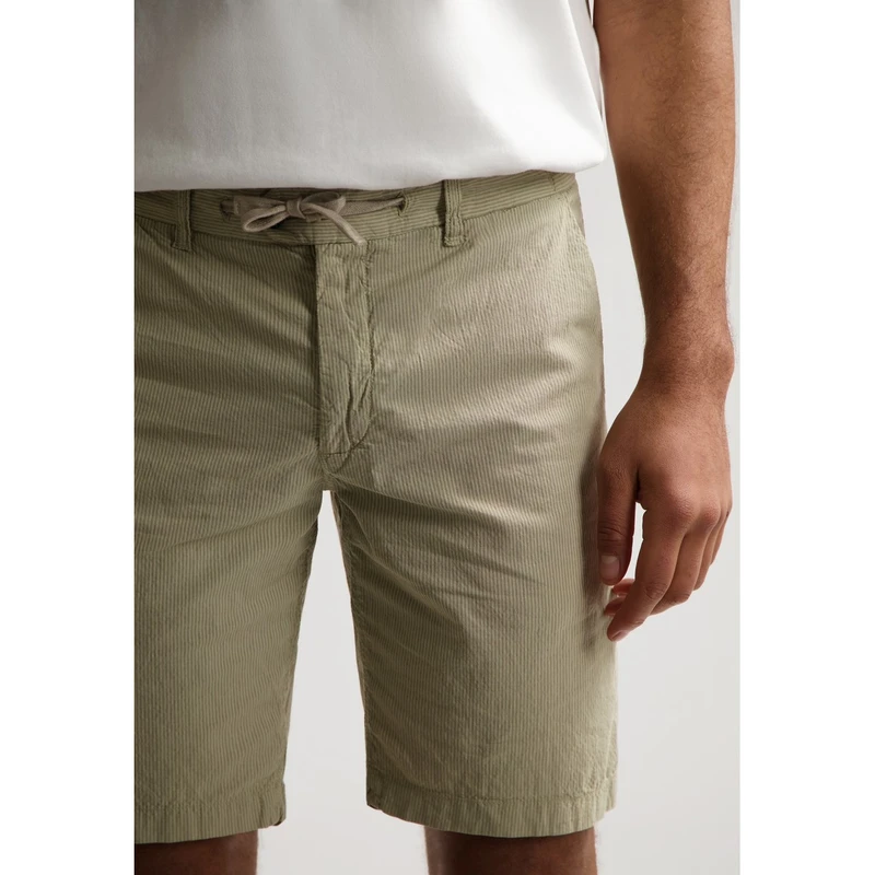 Heren Short 515572 Lancaster Stripe Dstrezzed BEIGE