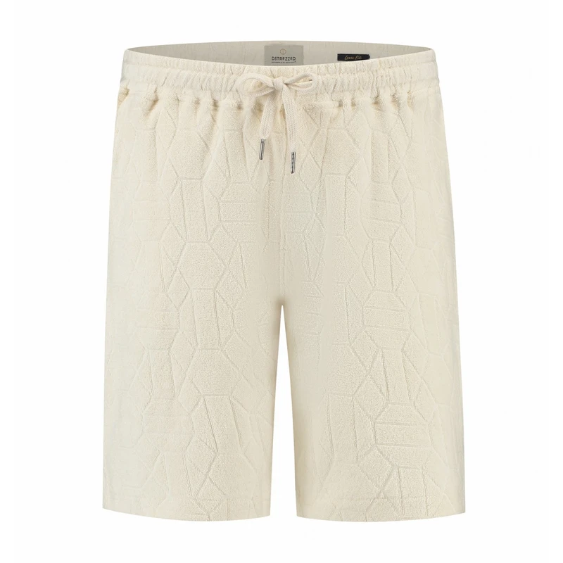Heren Short 515574 Logan Dstrezzed OFF-WHITE