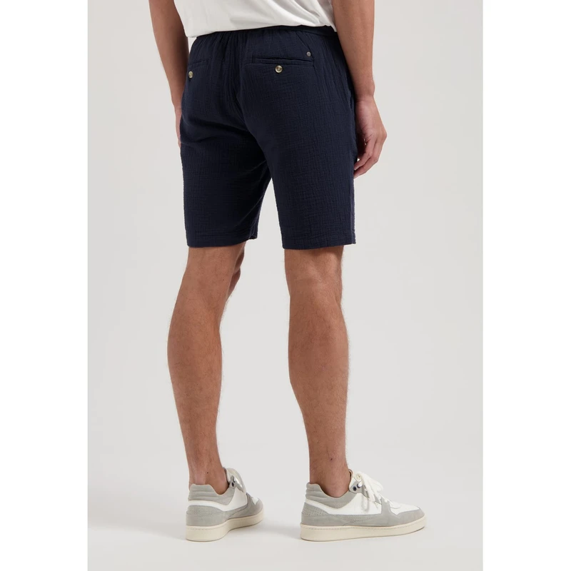 Heren Short 515594 Logan Dbl Weave Dstrezzed NAVY