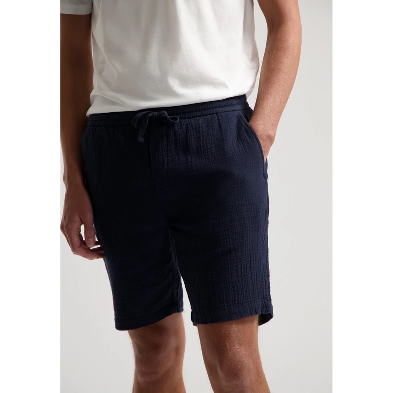 Heren Short 515594 Logan Dbl Weave Dstrezzed NAVY