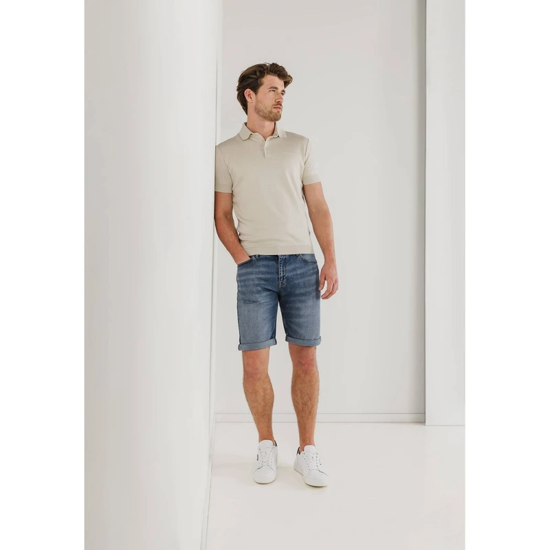 Heren Short 67815651 State of Art MIDDEN BLAUW