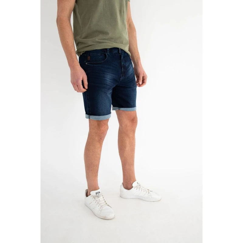 Heren Short 76759 Donders 1860 DARK BLUE DENIM
