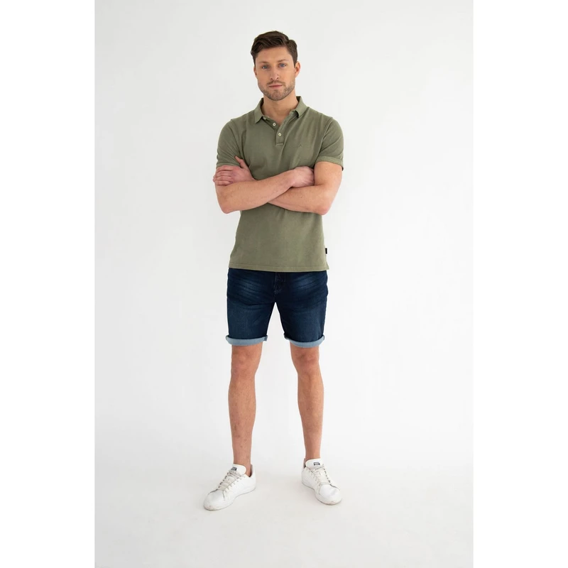 Heren Short 76759 Donders 1860 DARK BLUE DENIM