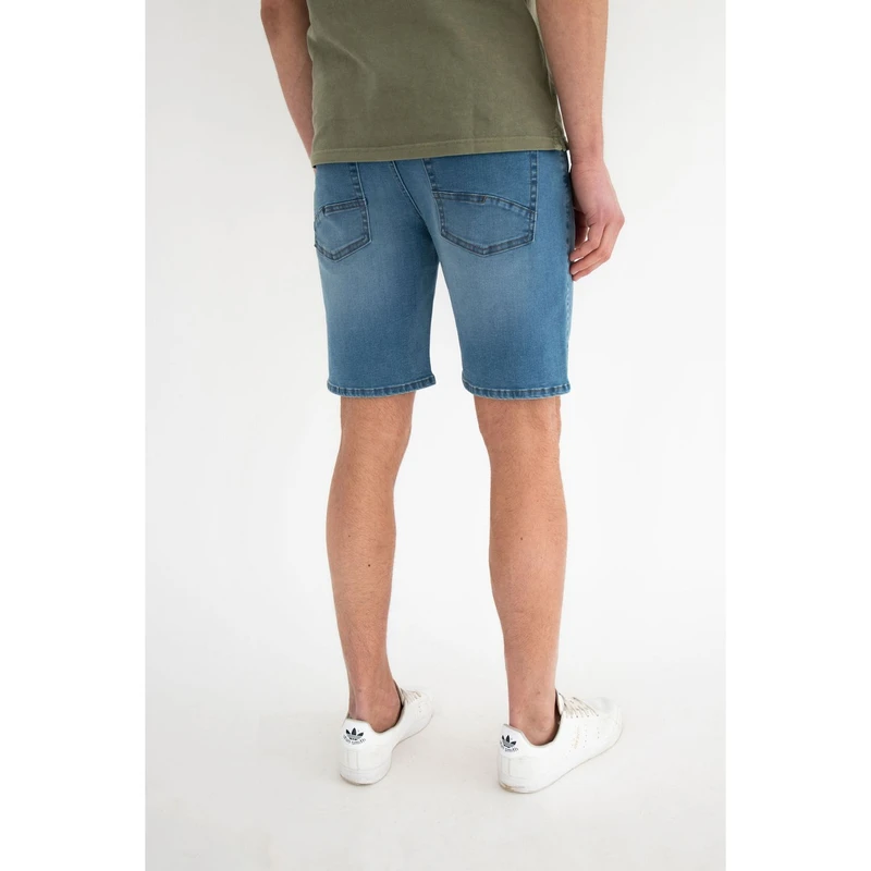 Heren Short 76759 Donders 1860 LIGHT BLUE DENIM