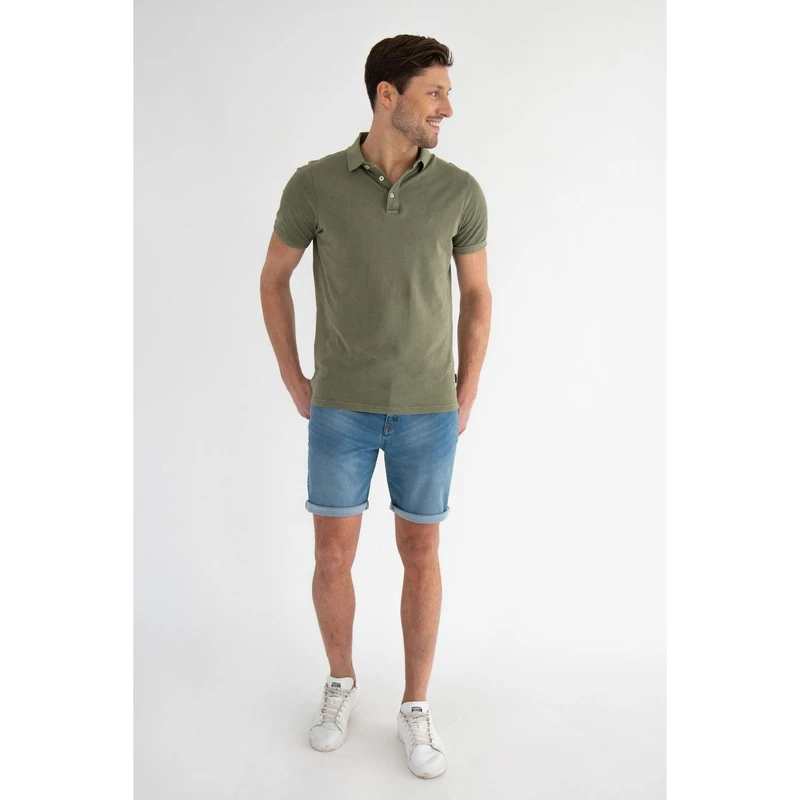 Heren Short 76759 Donders 1860 LIGHT BLUE DENIM