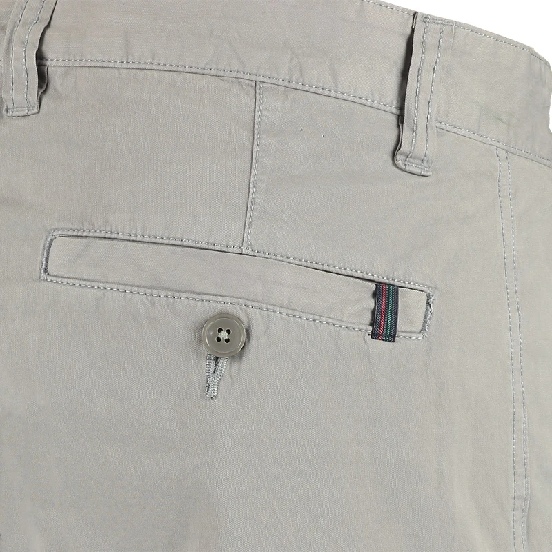 Heren Short Chino MANE Brighton Blue LICHT GRIJS