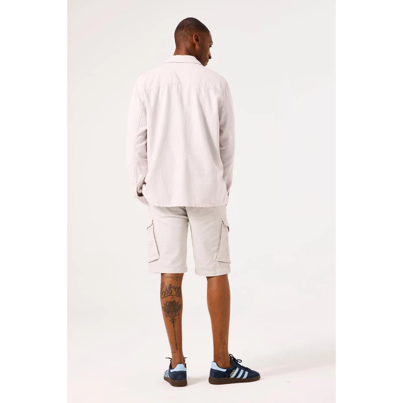 Heren Short D51160 Garcia MIDDEN GRIJS