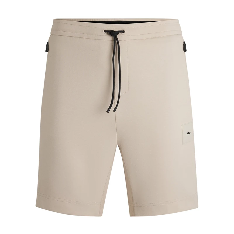 Heren Short Headlo Rib 10269980 01 BOSS BEIGE
