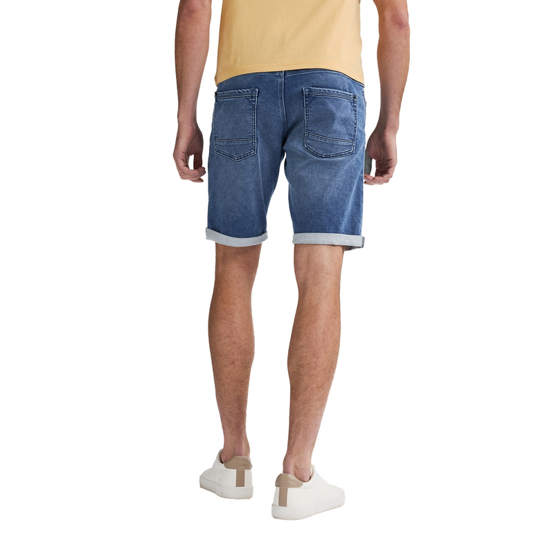 Heren Short M-ROS-SHO001 Petrol LIGHT BLUE DENIM
