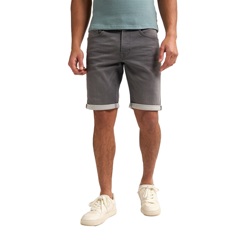 Heren Short M-ROS-SHO001 Petrol LICHT GRIJS
