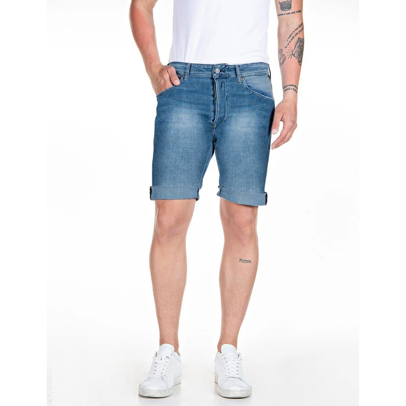Heren Short MA981Y .000.261 C39 Replay MID BLUE DENIM
