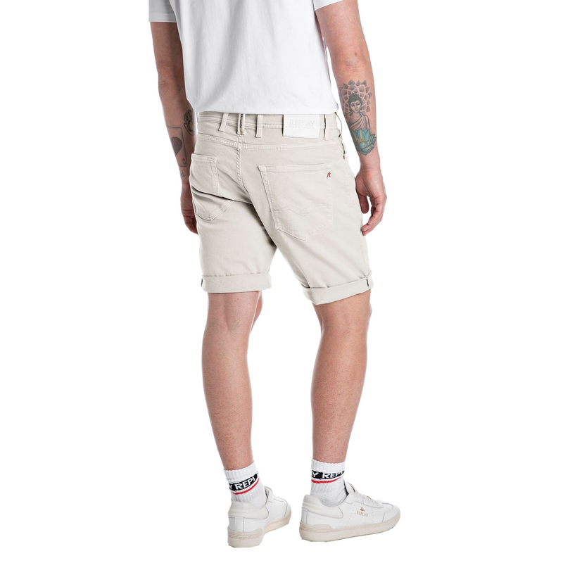 Heren Short MA981Y.8488780 Replay OFF-WHITE