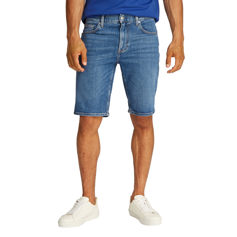 Heren Short MW0MW39194.1BE Tommy Hilfiger MID BLUE DENIM