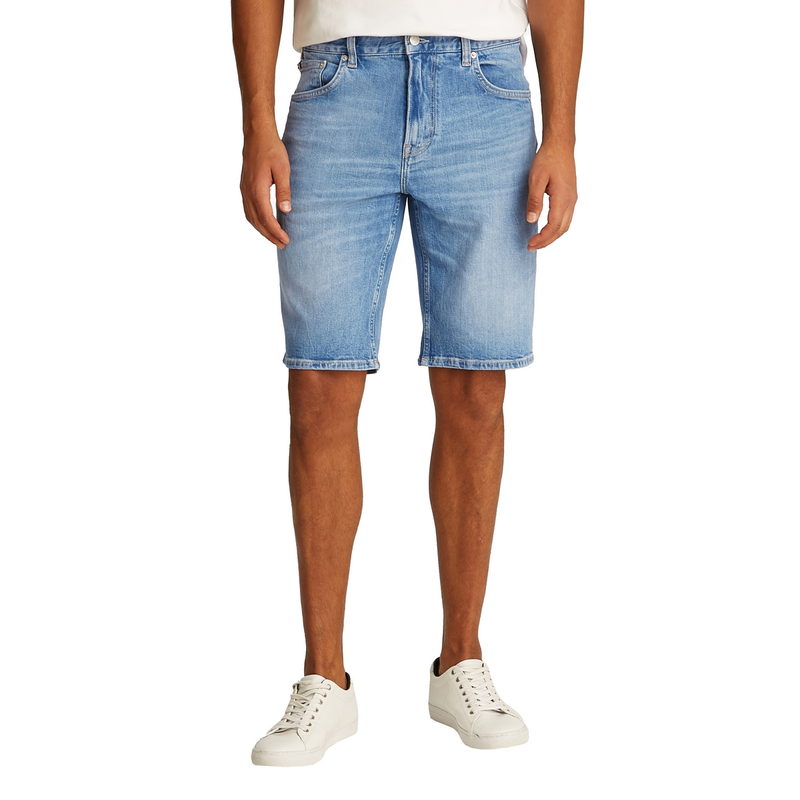 Heren Short MW0MW39195.1AG Tommy Hilfiger LIGHT BLUE DENIM