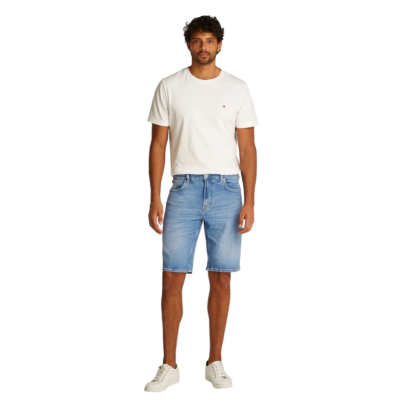 Heren Short MW0MW39195.1AG Tommy Hilfiger LIGHT BLUE DENIM