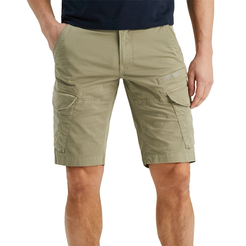 Heren Short NORDROP CARGO SHORTS STRETCH TWILL PME Legend KHAKIGROEN