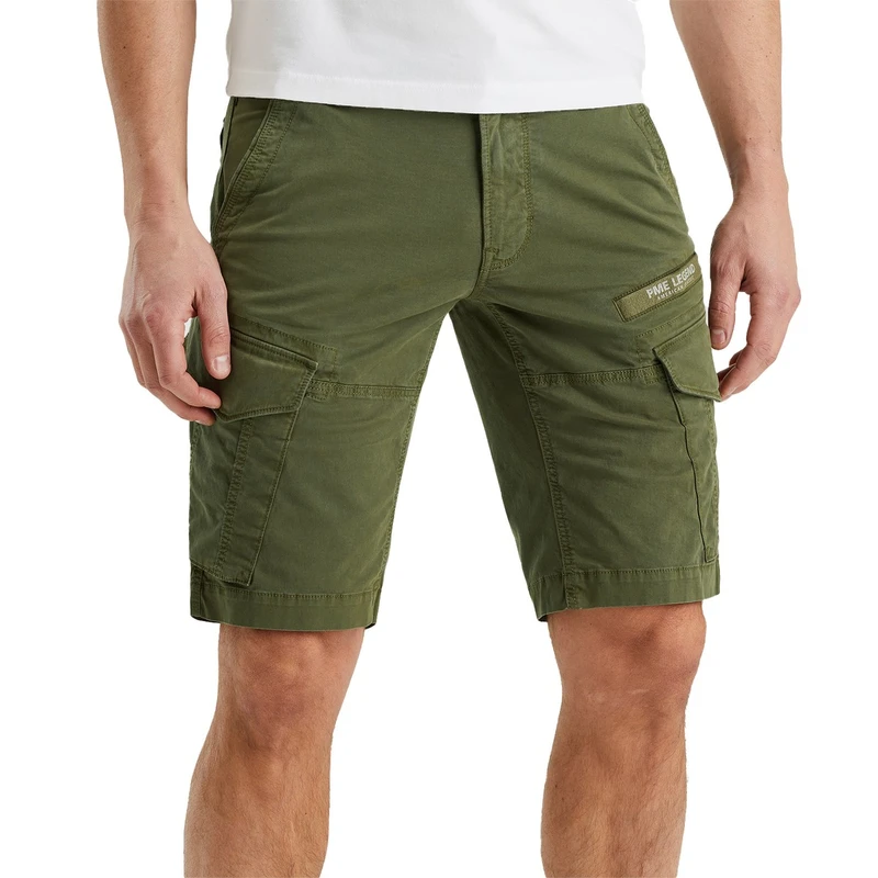 Heren Short NORDROP CARGO SHORTS STRETCH TWILL PME Legend GROEN