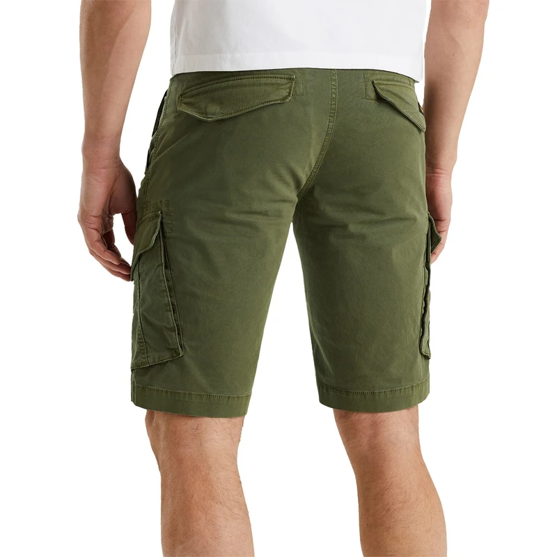 Heren Short NORDROP CARGO SHORTS STRETCH TWILL PME Legend GROEN
