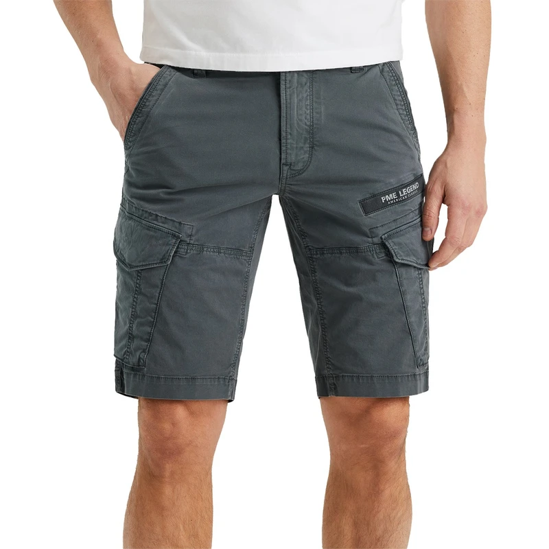 Heren Short NORDROP CARGO SHORTS STRETCH TWILL PME Legend DONKER GRIJS