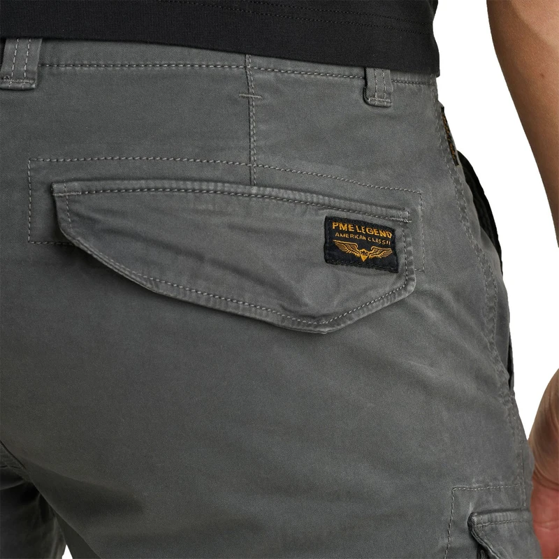 Heren Short NORDROP CARGO SHORTS STRETCH TWILL PME Legend DONKER GRIJS