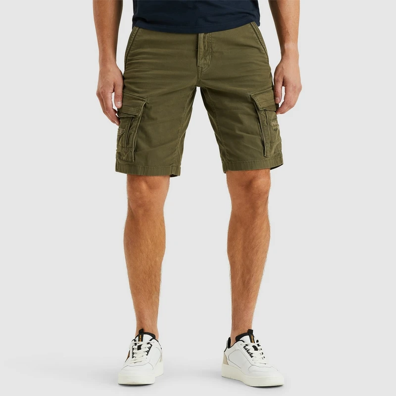 Heren Short ROTOR SHORTS BROKEN TWILL PME Legend ARMY