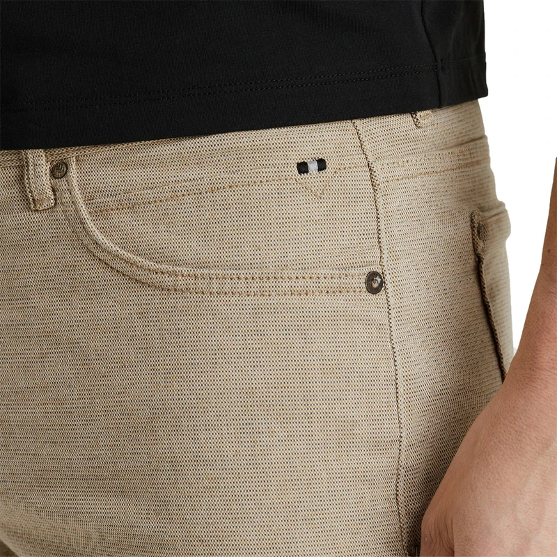 Heren Short V7 RIDER SHORTS YARN DYED Vanguard ECRU