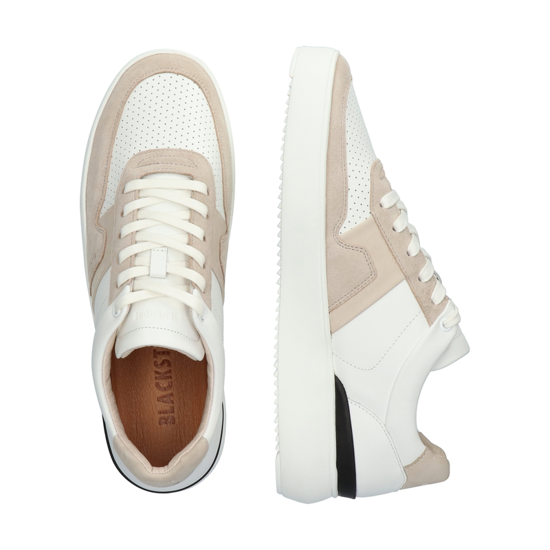 Heren Sneaker BG513 White Sand Blackstone Wit