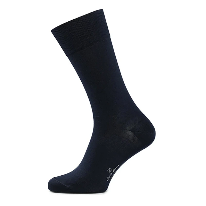 Heren Sokken 100-224.Darkblue Carlo Lanza NAVY
