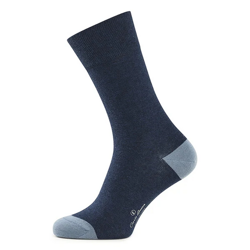 Heren Sokken 202-103 II Carlo Lanza INDIGO BLUE