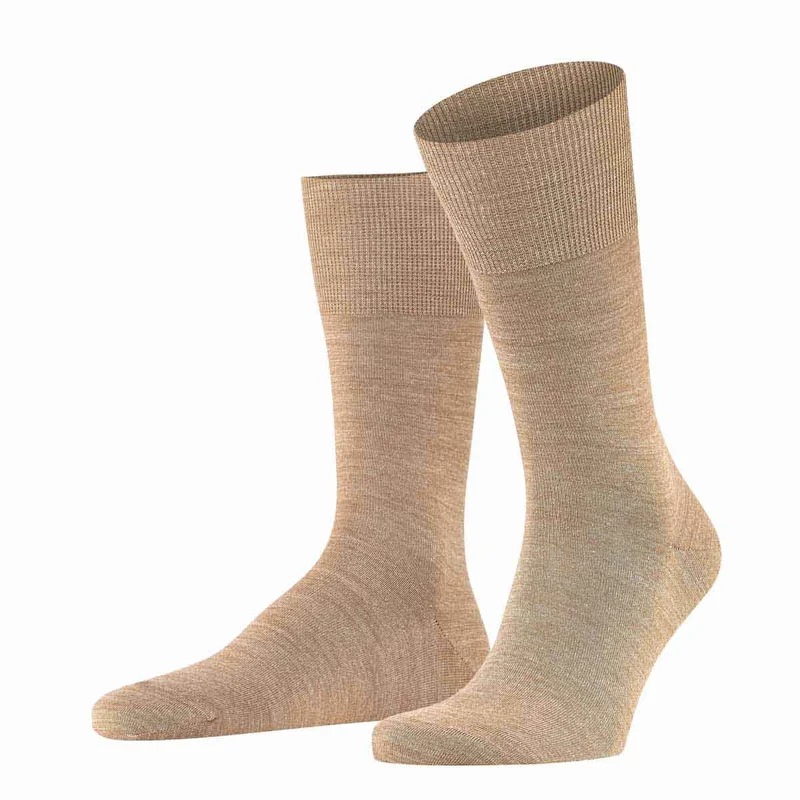 Heren Sokken Airport SO Falke CAMEL