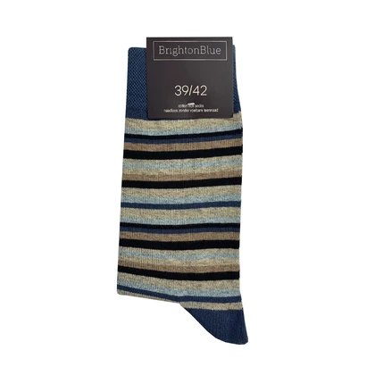 Heren Sokken Wide stripe