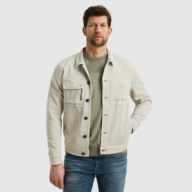Heren Spijkerjack PDJ2402700 PME Legend OFF-WHITE