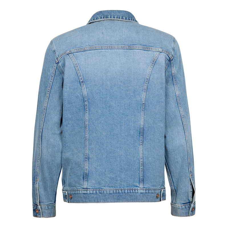 Heren Spijkerjas M-1050-JAC002 Petrol LIGHT BLUE DENIM
