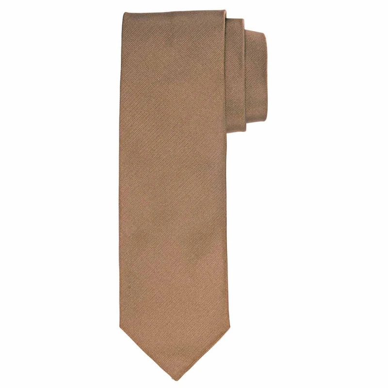Heren Stropdas PP5AA0016P Profuomo CAMEL