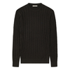 Heren Sweater Sorbonne Cable Brown
