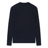 Heren Sweater Sorbonne Cable Navy
