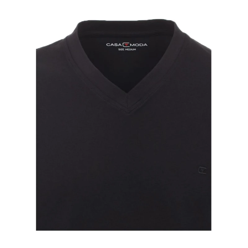 Heren T-shirt 092600/092183 Casa Moda ZWART