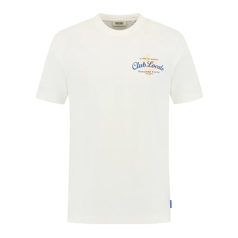 Heren T-shirt 1425500957 Shiwi Wit